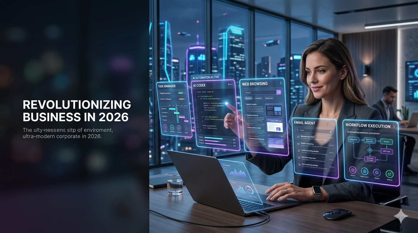 Read more about the article 5 AI Agents That Will Run Your Life in 2026 (The Agentic Revolution)