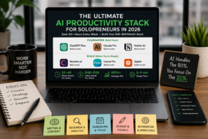Read more about the article Best AI Productivity Tools for Solopreneurs 2026: The Complete Tested Stack